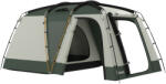 Outsunny 4 személyes vízálló kempingsátor külön háló- és nappalival, 460x300x200 cm, zöld