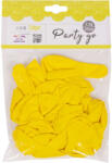 Party Go Sárga Lufi - 50 db - 25 cm (05476)
