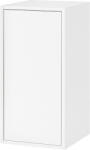 Leziter Boxie 1-Ajtós Fali Szekrény - 80x40x37 cm, Fehér