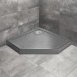 Radaway Cadita dus pentagonala Radaway Doros PT Compact Stone 90x90 cm acril antracit (SDRPT9090-05-64S)