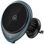 USAMS CD222 autós tartó szellőzőre, wireless, FEKETE