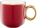 Ambition Royal Porcelán Bögre - Piros - 380 ml