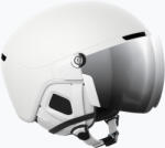 POC Cască de schi POC Obex Visor Hydrogen white matt/clarity u/partly sunny/silver