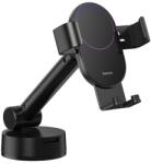 Baseus SIMPSLISM autós tartó műszerfalra, 4.6-6.5" méret, FEKETE