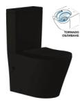 Inter Ceramic Моноблок ICC 6335MB TORNADO BLACK, седалка и капак, порцелан, черен мат, 83.5x63x37см (6335MB MATT BLACK)