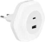 OSRAM - LUNETTA LED irányfény konnektorba USB-csatlakozóval 15W/230V 4099854532238 (P225964)