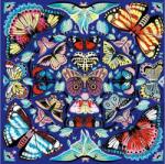 Galison 62345 - Mudpuppy - Kaleido-Butterflies - 500 db-os puzzle (62345)
