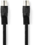Nedis CAGL20000BK10 audio kábel 1 M DIN (5-pin) Fekete (CAGL20000BK10) - compzone