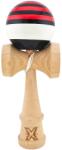 Kendama X Jucarie de indemanare din lemn, Kendama X, Super Sticky, 18 cm, Rosu, Negru, Alb