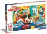 Clementoni Puzzle Clementoni, Maxi, Disney Mickey Mouse, 60 piese (N00026473_001w) Puzzle