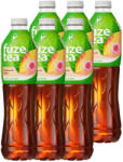 FUZETEA őszibarack- és rózsa ízű szénsavmentes üdítőital fekete tea kivonattal (6x1, 5 liter)