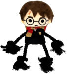 Artesania Cerda Harry Potter kutyajáték kötéllel 30cm
