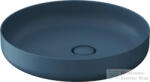 Duravit VITRIUM DuroCast UltraResist 46 cm-es pultra ültethető mosdó csaplyuk nélkül, matt bizánci kék 266146HB79 (266146HB79)