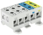 Morek MAA5035A10 OTL 35-5X Fővezetéki sorkapocs, 5P, 5xAl/Cu 2, 5-35, 1000V, szürke/kék/zöld/sárga (MAA5035A10)