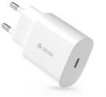 DEVIA ST112889 Devia Rocket Series 45W PD hálózati gyorstöltő adapter Type-C - fehér (ST112889)