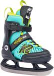 K2 Marlee Ice Gyerek Állítható Jégkorcsolya - Puhacipős, Fekete-türkíz, 35-40