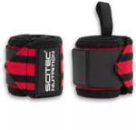 Scitec Nutrition Tépőzáras Csuklószorító (black/red)