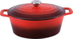 Carl Schmidt Sohn CS SOLINGEN Tava de copt cu capac fonta Xanten 36 x 22 cm rosu CS-070052
