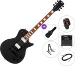 PSD Guitars LSP-100M Premium SET Negru mat Chitară electrică