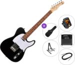 PSD Guitars TLC-100 Premium SET Black Chitară electrică