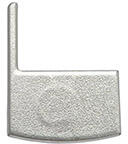 ANRO LED Profile ALP-057 Ezüst - Végzáró elem alumínium profilhoz, műanyag, szürke - Jobb oldali (LP407S-END-RIGHT)