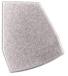 ANRO LED Profile ALP-060 Ezüst - Végzáró elem alumínium profilhoz, műanyag, szürke - Jobb oldali (LP701S-END-RIGHT)