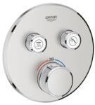 GROHE Grohtherm SmartControl termosztát falsík alatti beépítéshez, 2 fogyasztós Supersteel (GR-29119DC0)