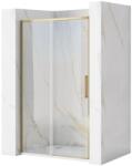 Rea Rapid Slide usi de dus 130 cm culisanta auriu periat sticla transparenta REA-K8590 (REA-K8590)