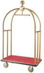 VEVOR Szállodai csomagszállító kocsi 500 kg teherbírású poggyászkocsi 1080x640x1860mm arany