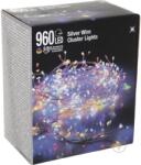  LED girland - csepp alakú 960 MICROLED színes (AX5700230)