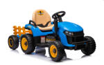 LEAN Toys Akkumulátoros traktor BBH-030 Kék