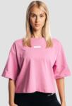 GymBeam Дамска тениска Girls Club Boxy Pink M
