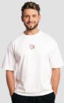 GymBeam Tricou Boxy Shaker White L