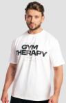 GymBeam Tricou Gym Therapy White XXL