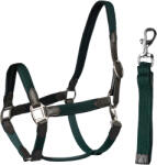 HORKA Bőr lóvezető zsinór Horka COB barna|zöld