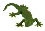 Mojo Mojo: Gekko - figurină pictată manual, verde Figurina