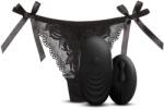 Sway No. 3 - akkus, rádiós, vibrációs bugyi - fekete (S-L) - erotikashow