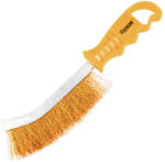 Hoteche Drótkefe hajlított 250mm réz színű Hoteche (410101)