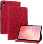  ART LILY Husă tip carte pentru Samsung Galaxy Tab S11 roșu