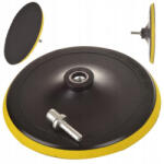 TC Technic Univerzális tépőzáras korong/tartó polírozáshoz és csiszoláshoz 180 mm átmérővel, M14-es szárral