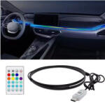  Ledszalag műszerfalhoz ambient világítás usb csatlakozással (3212)