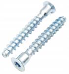 Allin 100x Konfirmat 7 x 50 mm bútorcsavar (KAT00018)