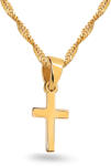 Heratis Forever Apró kereszt medál, sárga arany, 9K IZ24708HR