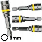 PiranhaCut Ütvefúró mágneses dugókulcs 8mm farmer (PCNSFM-008)