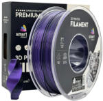  PLA SILK FEKETE-LILA dual color (kétszínű) filament - 1kg - átmérő 1, 75mm +/- 0, 03mm / Smart Print