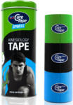 CureTape Benzi de kineziologie MyCureTape® Sports - lime/negru/albastru