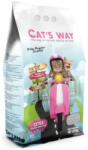  Cats Way Babapúder Illatú Csomósodó Macskaalom 10L - tenyesztoitap