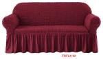 BULSAN Huse Elastice Creponate Cu Volan Pt Canapele 150-180cm Cod TRF14-M