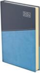 TopTimer Határidőnapló A/5 Napi Duplex Kék-Világoskék 2026 (26C021D044)