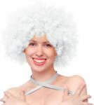 PartyPal Angyal paróka - afro göndör - fehér (MEZ-5904610142868)